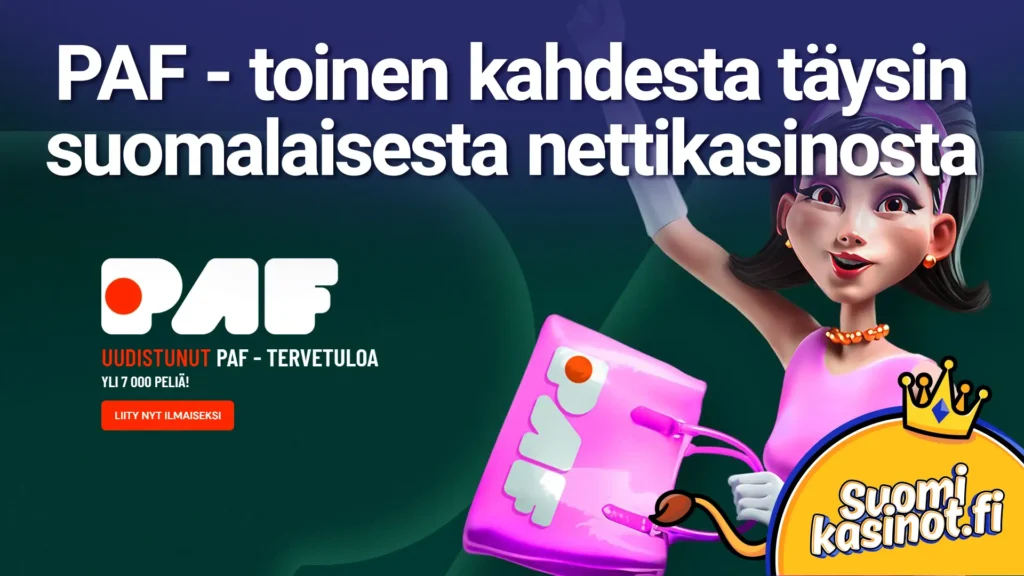 Paf täysin suomalainen nettikasino